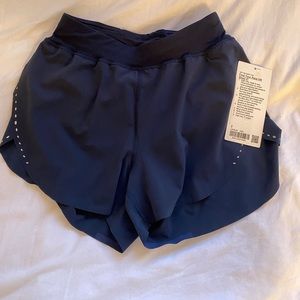 Lululemon Find Your Pace High-Rise Lined Short 3” Navy
